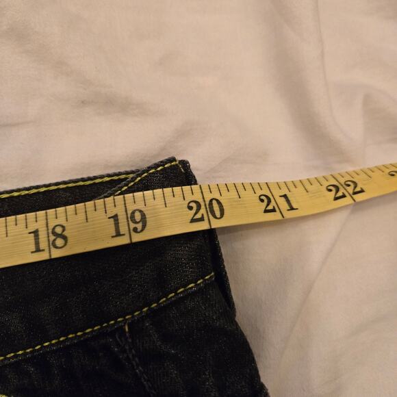 Vintage Coogi Jeans Size 40x32 Embroidered Indian Headdress Black Denim *read* - Picture 10 of 16